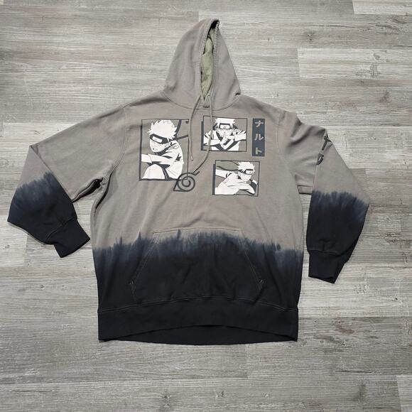 Vintage Naruto Shippuden Collection Masashi Kangaroo Hoodie Sweater Sweatshirt - Picture 3 of 9